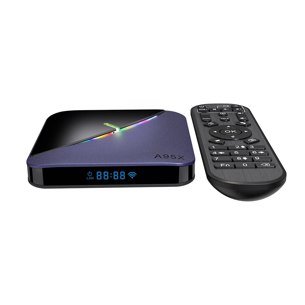 A95X F3 Android 9.0 TV Box S905X3 BT4.2 Chipset 64 bits CPU Processeur ...