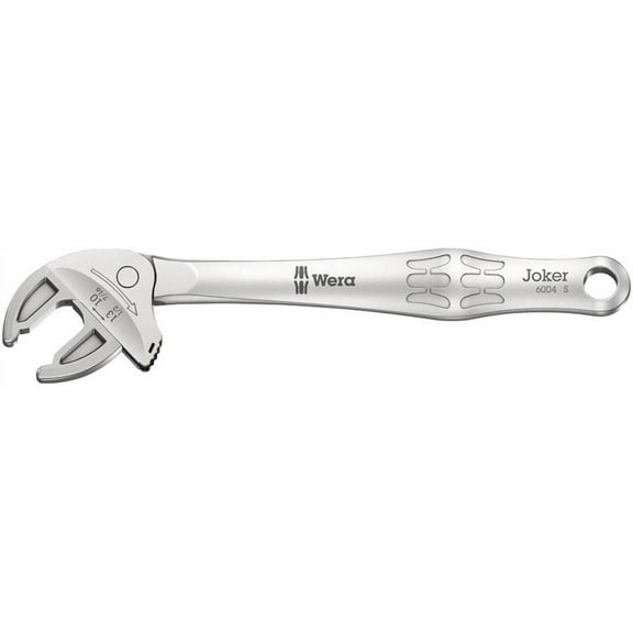 Wera Adjustable Wrench,Steel,Ergonomic,S 05020100001