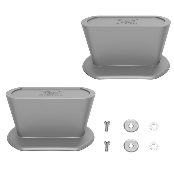Pomos de repuesto para tapas de ollas, universales, de silicona, 2 unidades, color gris