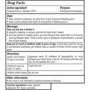 TheraBreath Healthy Gums Mouthwash, Antigingivitis Mouth Rinse for Adults, Clean Mint, 16 fl oz