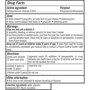 TheraBreath Healthy Gums Mouthwash, Antigingivitis Mouth Rinse for Adults, Clean Mint, 16 fl oz