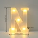 thumbnail image 3 of Luces LED de alfabeto N, 3 of 3