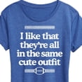 thumbnail image 3 of Instant Message - Girls & Sports - Cute Matching Outfits - Women's Short Sleeve Graphic T-Shirt, 3 of 6