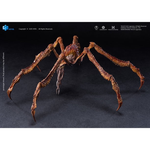 Hiya Toys, Toys, Godzilla x Kong Scylla, 7 inch, Multicolor