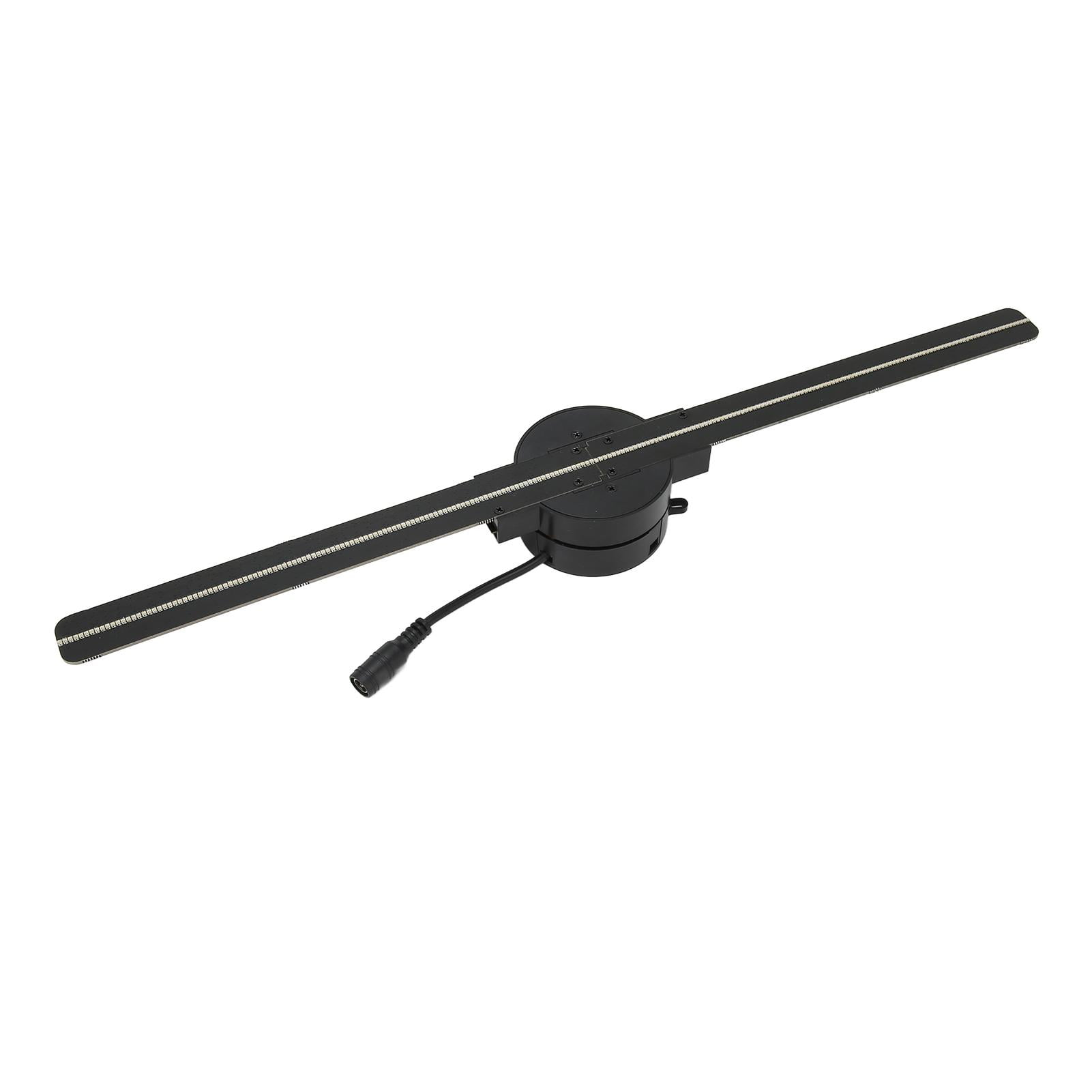 3D Hologram Fan 16.5in 2000x224 WiFi 3D Projector with 224 LED Light Beads for Business Store Advertising 100‑240V US Plug