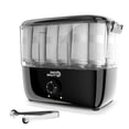 thumbnail image 1 of Vaporizador de toallas caliente, 600 W, mesa, 18 toallas, color negro, 1 of 7