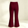 thumbnail image 5 of YOUYEDIAN Girls Yoga Pants High Waisted Crossover Tummy Control Flare Leggings, 5 of 5