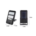 thumbnail image 3 of Kezqiaxn Solar Lamp Wireless Floods Lights Outdoor Solar Lights Cob Led Strip Light, Solar Lantern Body Sensing Garden Lights Garden Wall Garage Lights Solar Lamp, 3 of 5
