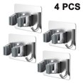 thumbnail image 1 of Soporte para fregona y escoba montado en la pared con estantes y ganchos Herramientas de almacenamiento montadas en la pared de acero inoxidable Adepaton  222967-1, 1 of 5