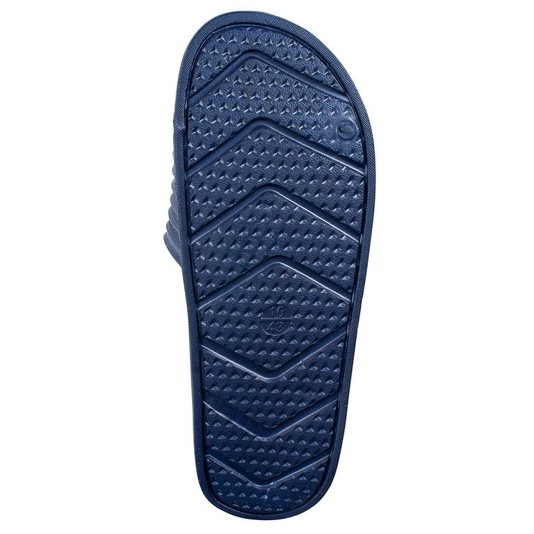 ROXONI Men's Comfort Rubber Flip Flop Slide Sandals
