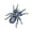 Blue, variant on Exquisite Spiders Brooch Pin Inlayed with Rhinestones Stylish Collar Pin Jewelry