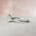 thumbnail image 2 of Silvago Jewel White Gold Over 14K Silver Diamond Ring - Emerald Cut Excellent 1.9 Ct Diamond Ring For Women's - Solitaire Diamond Rings for Women's - Solo Simple Stone Diamond Rings for Women's, 2 of 12