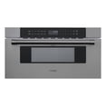 thumbnail image 1 of Pemberly Row Modern 30" Black Stainless Steel Microwave Drawer, 1 of 6