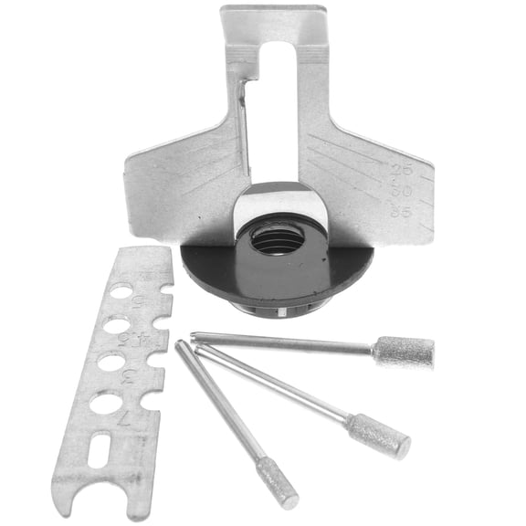 PTOOTP Rotary Tool Chainsaw Sharpener Kit with Polishing and Grinding Bits 1 Set for Efficient Cutting