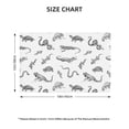thumbnail image 4 of Placemats Set Of 4 / 6, Lizard Snake Turtle Crocodile Placemats For Dining Table Indoor/Outdoors Heat Resistant Washable Placemats 18" X 12", 4 of 8