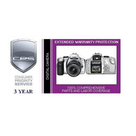 Consumer Priority Service DCM3-10000 3 Year Digital Camera under $10