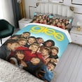 thumbnail image 3 of Zorro Glee Conjunto de sábanas temático, trío de piezas, cómodo y amigable con la piel, diseño único, regalo de decoración para el hogar para familiares, amigos y fans, 90 cm * 190 cm, 3 of 6