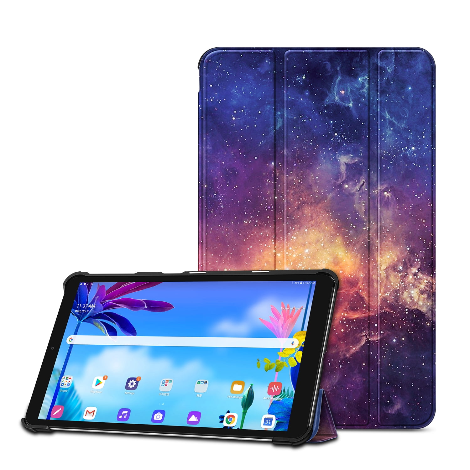 Slim Case for LG G Pad 5 10.1 FHD, Fintie Lightweight Trifold Stand