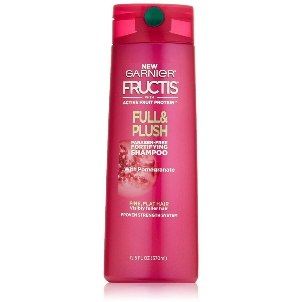 Garnier Fructis Full & Plush Shampoo 12.5 oz (Pack of 2)