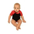 thumbnail image 2 of MONAG Short Sleeve Baseball Raglan Bodysuit, 2 of 4