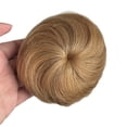 thumbnail image 2 of Human Hair Bun Extension Instant Up-Do Donut Chignon Drawstring Ponytail Hairpieces, 2 of 7