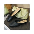 thumbnail image 5 of SIMANLAN Women Flats Closed Toe Clogs Backless Mules Ladies Fashion Casual Shoes Womens Slip On Slides Black 7, 5 of 9