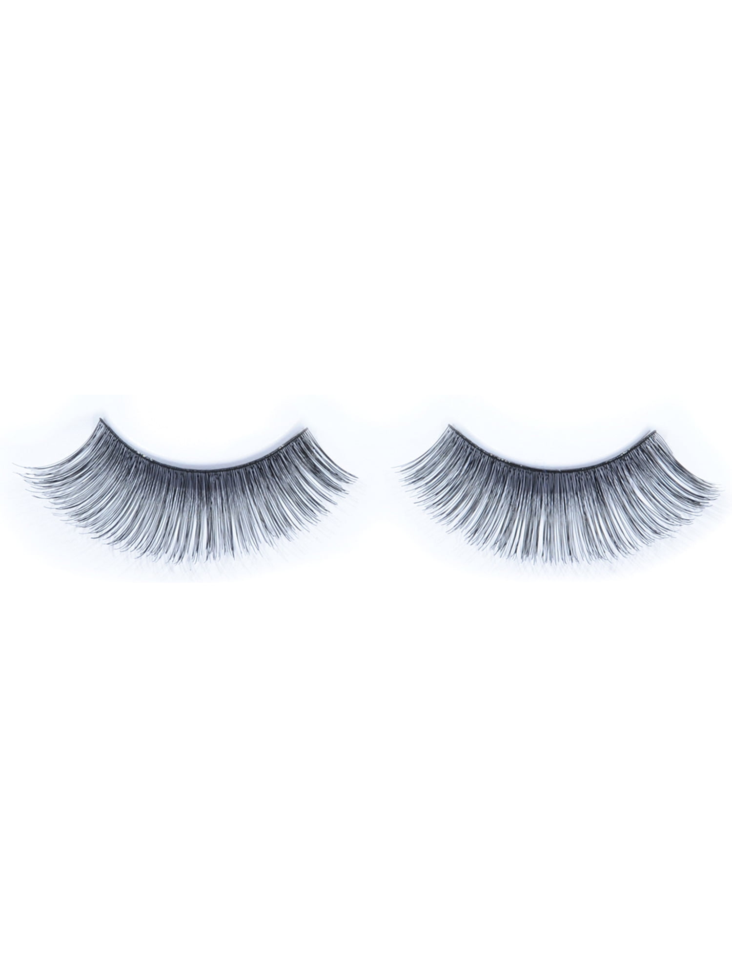 Extra Long False Eyelashes Natural Human Hair Includes Adhesive