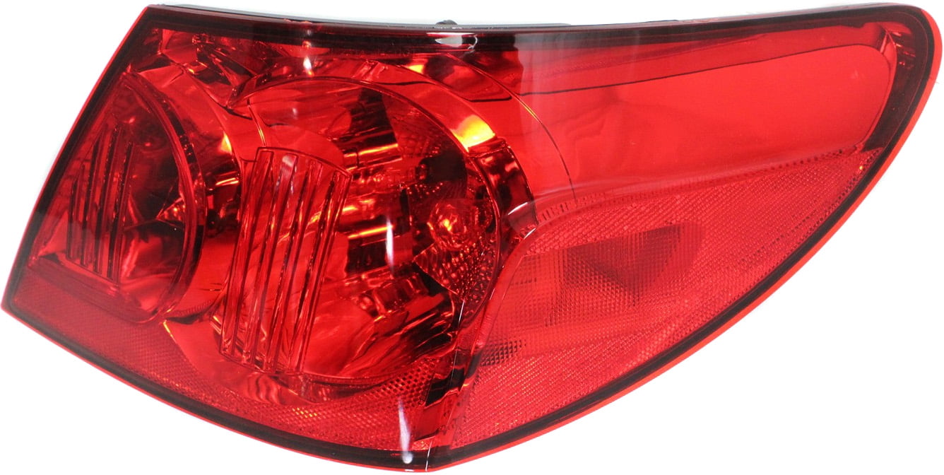 Tail Light Compatible With 2009-2010 Chrysler Sebring Right Passenger Side, Outer With bulb(s)