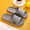 Gray, variant on Cloud Slippers for Women and Men Non-slip Comfy Cushioned Thick Sole Pillow Slippers Bathroom Lightweight Slippers