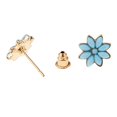 thumbnail image 3 of 20 pares de aretes al Por mayor Zulema estilo surtido tono plateado y dorado, 3 of 8