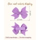 thumbnail image 2 of Hair Clips Doboi, 100 unidades, minilazos de grogrén de 2 pulgadas, 2 of 8