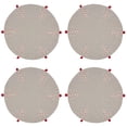 thumbnail image 3 of Saro Lifestyle Embroidered Christmas Trees Placemat (Set of 4), 3 of 4