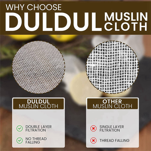 Muslin Cloths for Cooking, Pack of 20 (50X50CM), Unbleached, Cotton Reusable and Washable Cheese Cloths for Straining