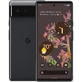 thumbnail image 1 of Refurbished Google Pixel 6 - 128GB – Stormy Black – 50MP Dual Rear & 8MP Front Camera - Fully Unlocked Smartphone - Fair Condition, 1 of 6