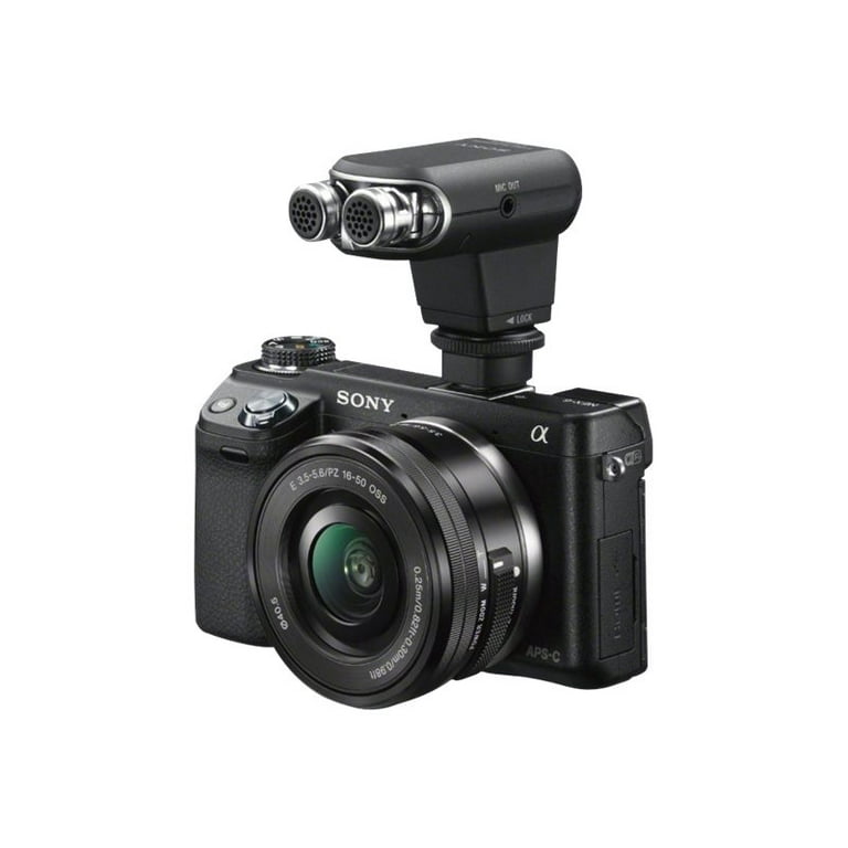 Sony ECM-XYST1M - Microphone for Cinema Line ILME-FX3; Handycam VLOGCAM ZV-E10; a7 IV; a7C; a7s III - Walmart.com