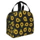 thumbnail image 2 of Easygdp Sunflowers Bolsa Térmica Premium - Tela Oxford Impermeable, Gran Capacidad, Bolsillo Frontal, Unisex para Trabajo, Escuela, Actividades al Aire Libre y Picnics, 2 of 8