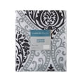 thumbnail image 4 of Comfort Spaces Coco Microfiber Black/White Printed Damask Shower Curtain, 72"x72", 4 of 6