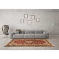 thumbnail image 3 of Ahgly Company Indoor Rectangle Medallion Brown Traditional Area Rugs, 5' x 8', 3 of 4