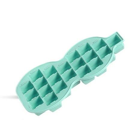 

Silicone Ice Tray Mold with 21 Grids Food Grade Fridge Ice Box with Lid Convenient Kitchen Tools New