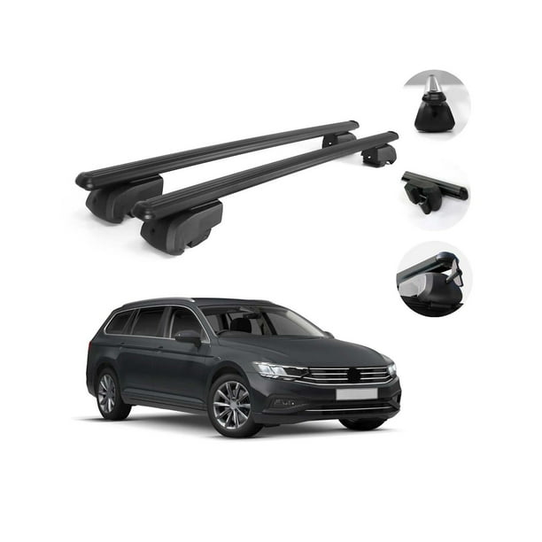 Roof Rail Rack Cross Bars Alu Luggage Carrier For VW Passat B8 Variant 20152019