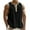 Black, variant on Men Summer Cotton Linen Tank Tops Gym Athletic Henley Button Sleeveless T-Shirts Workout Loose Comfy Soft Solid Color Tops