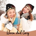 thumbnail image 4 of Lsque Patriotic USA Butterfly Art Pattern Knitted Beanie, Unisex Winter Hat, Knit Hat Winter Beanies Thick Fisherman Beanies Cuffed Plain Skull Caps, 4 of 6