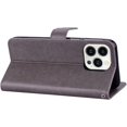 thumbnail image 3 of Fit for Apple iPhone 14 Pro Wallet Case with Card Holder, DIY      Diamond PU Leather Flip Phone Cover Case for iPhone 14 Pro      Grey, 3 of 14