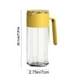 thumbnail image 3 of Aceitera de Vidrio a Prueba de Fugas. No Cuelga. Apertura y Cierre Automáticos. Ideal para La Cocina. Botella para Especias de Gran Capacidad., 3 of 6