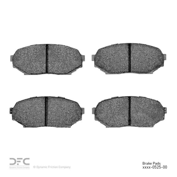 Dynamic 1551-0525-00 DFC 5000 Advanced Brake Pads - Semi Metallic Fits select: 1990-1993 MAZDA MX-5 MIATA, 1990-1993 GEO STORM