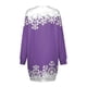 thumbnail image 3 of Vestidos de 棉 Vestido Casual de Manga Larga Con Cuello Redondo y Estampado Navideño de Moda de Otoño E Invierno Para Mujer, 3 of 3