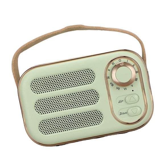 Portable Speakers, Retro Speaker, Mini Speaker With Clear Stereo Sound Rich Bass, Outdoor Speaker Ideal Gifts For Women Teenage