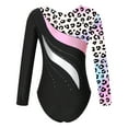 thumbnail image 4 of DPOIS Girls' Long Sleeve Unitard Ballet Dance Bodysuit, 4 of 4