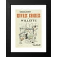thumbnail image 2 of Adolphe Léon Willette 11x14 Black Modern Framed Museum Art Print Titled - Has Just Appeared Chosen Works by Willette (1901), 2 of 5