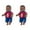 B, variant on Pisexur 2PCS Black Dolls 12inch American African Boy Baby Doll for Kids Aged 3 4 5 6 7 Years Fashion Play Doll Reborn Baby Toy Doll - Life Size Soft Adjustable Perfect for Birthday Gifts